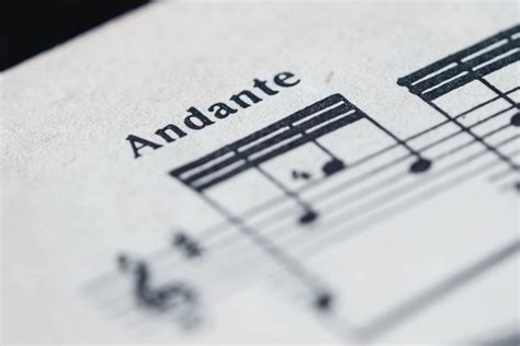 Andante Music Meaning: Exploring the Depths of This Pacesetter in Life